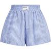 Blue White Cream