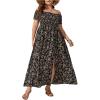 Black Khaki Floral