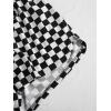 imageFloerns Womens Cute Dinosaur Print Elastic Drawstring Running ShortsBlack and White