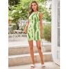 imageFloerns Womens Zebra Striped Print Sleeveless Bodycon Sweater Mini DressGreen