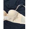 imageFloerns Womens Unpadded Front Closure Half Cup Push Up Strapless BraBeige