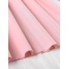 imageFloerns Girls Casual Ruffle Trim Cap Sleeve Mock Neck Button Front Belted DressPink Solid