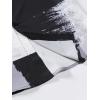 imageFloerns Mens Striped Shirts Casual Short Sleeve Button Down ShirtsBlack White Grey