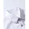 imageFloerns Mens Striped Shirts Casual Short Sleeve Button Down ShirtsBlack White Ombre