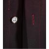 imageFloerns Mens Striped Shirts Casual Short Sleeve Button Down ShirtsBurgundy and Black