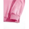 imageFloerns Womens Letter Graphic Print Long Sleeve Drawstring Hoodie SweatshirtPearl Pink