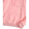 imageFloerns Womens Letter Graphic Print Long Sleeve Drawstring Hoodie SweatshirtPink Bowknot