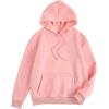imageFloerns Womens Letter Graphic Print Long Sleeve Drawstring Hoodie SweatshirtPink Bowknot