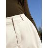 imageFloerns Womens Casual Solid High Waist Wide Leg Shorts with Pocket0khaki