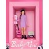 imageFloerns Girls Long Sleeve Mock Neck Rib Knit Fitted Pencil DressMauve Purple