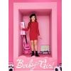 imageFloerns Girls Long Sleeve Mock Neck Rib Knit Fitted Pencil DressRed