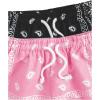 imageFloerns Boys 2 Pcs Boho Paisley Print Drawstring Waist Summer Beach Shorts with PocketsPink