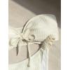 imageFloerns Womens Bathing Suit Tie Front Strapless Bandeau 2 Piece Bikini Swimsuit Beige Medium