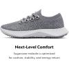 imageAllbirds Mens Tree Dasher 2 Active Sneakers Breathable Machine Washable LaceUp Fitness Shoes for Walking Running ampamp GymMedium Grey Light Grey Sole