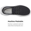 imageAllbirds Mens Tree Dasher 2 Active Sneakers Breathable Machine Washable LaceUp Fitness Shoes for Walking Running ampamp GymNatural Black Blizzard Sole