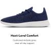 imageAllbirds Mens Tree Runners Everyday Sneakers Machine Washable Shoe Made with Natural MaterialsHazy Indigo Blizzard Sole