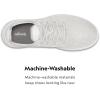 imageAllbirds Mens Tree Runners Everyday Sneakers Machine Washable Shoe Made with Natural MaterialsKaikoura White White Sole