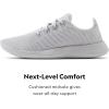 imageAllbirds Mens Tree Runners Everyday Sneakers Machine Washable Shoe Made with Natural MaterialsLight Grey Light Grey Sole