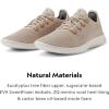 imageAllbirds Mens Tree Runners Everyday Sneakers Machine Washable Shoe Made with Natural MaterialsRugged Beige Natural White Sole