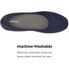 imageAllbirds Womens Tree Breezers Knit Ballet Flats SlipOn Everyday Round Toe Shoes Machine Washable Made with Natural MaterialsHazy Indigo Hazy Indigo Sole