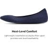 imageAllbirds Womens Tree Breezers Knit Ballet Flats SlipOn Everyday Round Toe Shoes Machine Washable Made with Natural MaterialsHazy Indigo Hazy Indigo Sole