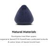 imageAllbirds Womens Tree Breezers Knit Ballet Flats SlipOn Everyday Round Toe Shoes Machine Washable Made with Natural MaterialsHazy Indigo Hazy Indigo Sole