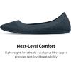 imageAllbirds Womens Tree Breezers Knit Ballet Flats SlipOn Everyday Round Toe Shoes Machine Washable Made with Natural MaterialsNavy Night Dark Navy Sole