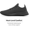 imageAllbirds Womens Tree Runners Everyday Sneakers Machine Washable Shoe Made with Natural MaterialsJet Black Black Sole