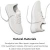 imageAllbirds Womens Tree Runners Everyday Sneakers Machine Washable Shoe Made with Natural MaterialsKaikoura White White Sole