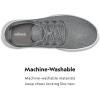 imageAllbirds Womens Tree Runners Everyday Sneakers Machine Washable Shoe Made with Natural MaterialsMist White Sole