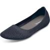 imageAllbirds Womens Tree Breezers Knit Ballet Flats SlipOn Everyday Round Toe Shoes Machine Washable Made with Natural MaterialsNavy Night Dark Navy Sole