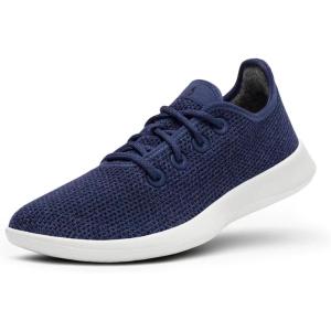 imageAllbirds Womens Tree Runners Everyday Sneakers Machine Washable Shoe Made with Natural MaterialsHazy Indigo Blizzard Sole