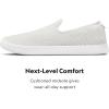 imageAllbirds Mens Tree Loungers Everyday SlipOn Sneakers Machine Washable Shoe Made with Natural MaterialsKaikoura White White Sole