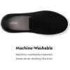 imageAllbirds Mens Tree Loungers Everyday SlipOn Sneakers Machine Washable Shoe Made with Natural MaterialsNatural Black Blizzard Sole