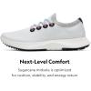 imageAllbirds Womens Tree Dasher 2 Active Sneakers Breathable Machine Washable LaceUp Fitness Shoes for Walking Running ampamp GymBlizzardBloom Coral Blizzard Sole