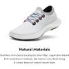 imageAllbirds Womens Tree Dasher 2 Active Sneakers Breathable Machine Washable LaceUp Fitness Shoes for Walking Running ampamp GymBlizzardBloom Coral Blizzard Sole