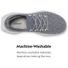 imageAllbirds Womens Tree Dasher 2 Active Sneakers Breathable Machine Washable LaceUp Fitness Shoes for Walking Running ampamp GymMedium Grey Light Grey Sole