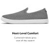 imageAllbirds Womens Tree Loungers Everyday SlipOn Sneakers Machine Washable Shoe Made with Natural MaterialsMist White Sole