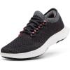 imageAllbirds Womens Tree Dasher 2 Active Sneakers Breathable Machine Washable LaceUp Fitness Shoes for Walking Running ampamp GymNatural Black  Bloom Coral Blizzard Sole