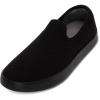 imageAllbirds Womens Tree Loungers Everyday SlipOn Sneakers Machine Washable Shoe Made with Natural MaterialsNatural Black Natural Black Sole