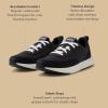image:imageAllbirds Mens Courier Lightweight RetroInspired Everyday SneakerDark Grey  Natural Black Natural White Sole