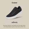 image:imageAllbirds Mens Cruiser Lightweight Walking Court Sneaker ShoesNatural Black Blizzard Sole