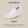 image:imageAllbirds Mens Cruiser Slip On Shoe Breathable Comfortable Sneaker for Everyday WearBlizzard Blizzard Sole