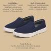 image:imageAllbirds Mens Cruiser Slip On Shoe Breathable Comfortable Sneaker for Everyday WearDeep Navy Natural White Sole