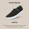 image:imageAllbirds Mens Cruiser Slip On Shoe Breathable Comfortable Sneaker for Everyday WearNatural Black Blizzard Sole