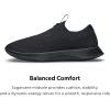 image:imageAllbirds Mens Tree Dasher Relay Laceless Everyday Active SneakersNatural Black Natural Black Sole