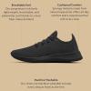image:imageAllbirds Mens Tree Runner Everyday Sneakers Machine Washable Shoe Made with Natural MaterialsJet Black Black Sole