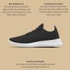 image:imageAllbirds Mens Tree Runner Everyday Sneakers Machine Washable Shoe Made with Natural MaterialsJet Black White Sole