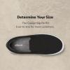 image:imageAllbirds Womens Cruiser Slip On Shoe Breathable Comfortable Sneaker for Everyday WearNatural Black Blizzard Sole