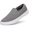image:imageAllbirds Mens Cruiser Slip On Shoe Breathable Comfortable Sneaker for Everyday WearMist Blizzard Sole
